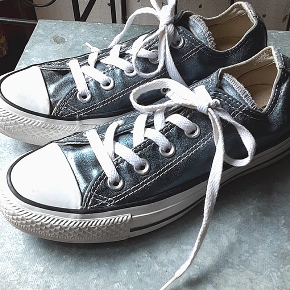 Metallic Converse Sneakers